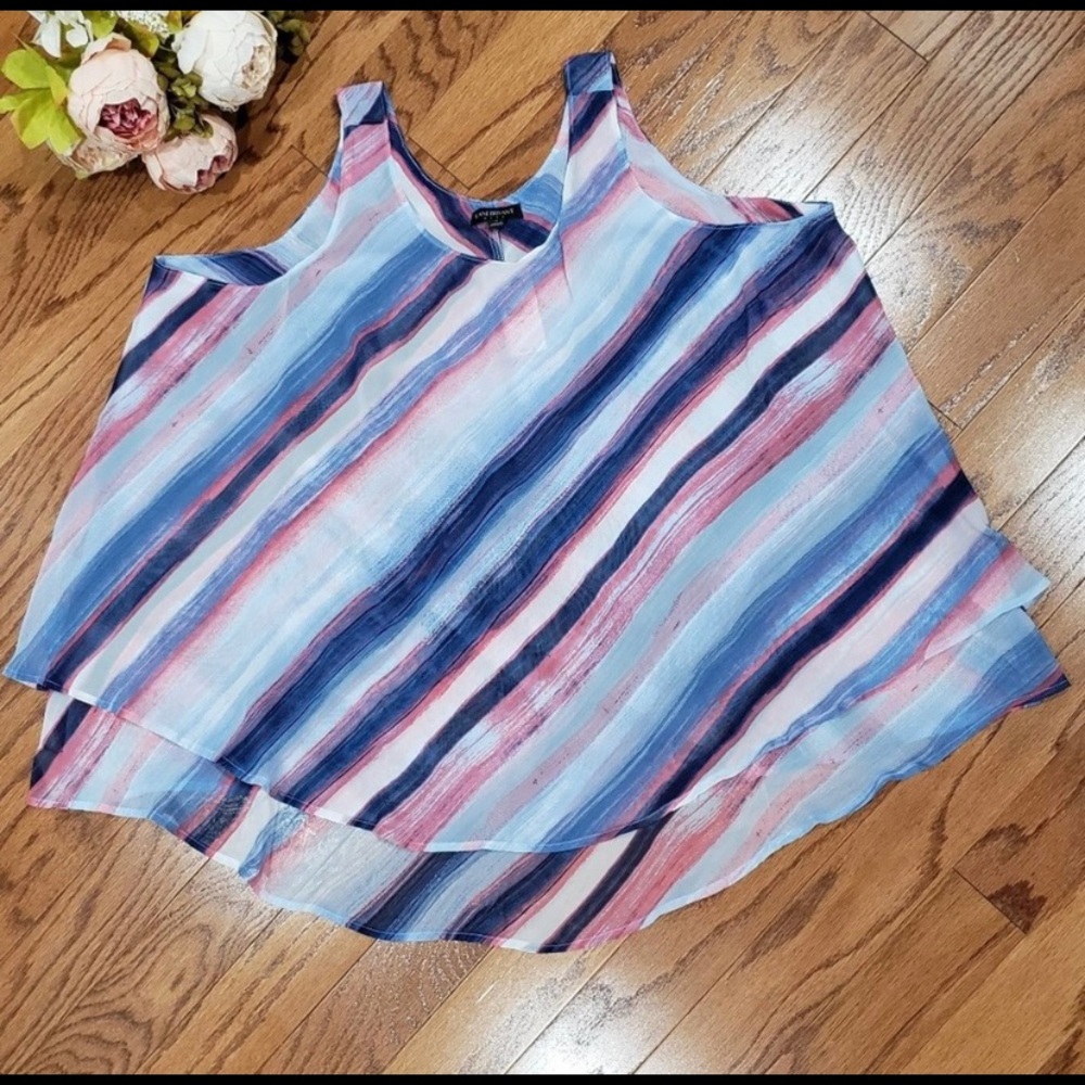 LANE BRYANT flowy blouse